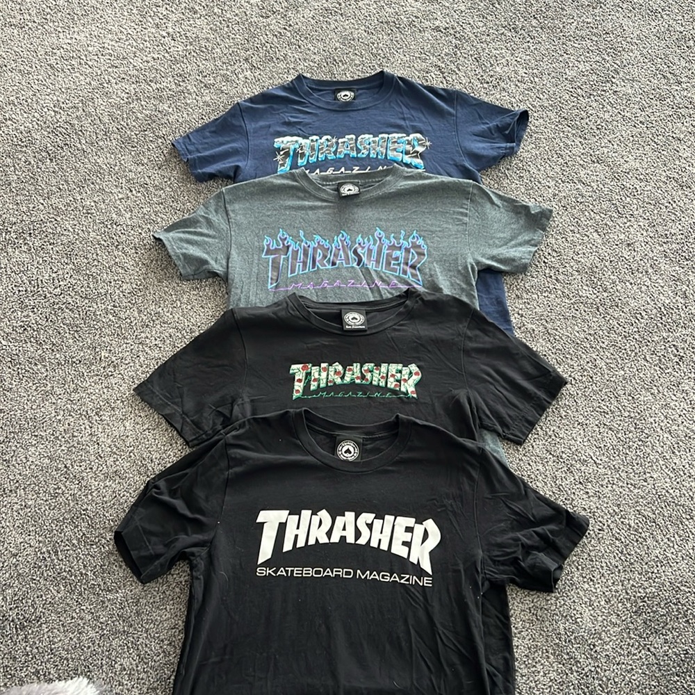 Thrasher women’s small T-shirts.  All in great condition